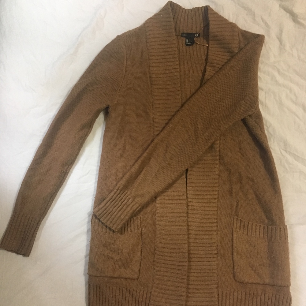 Light brown knit sweater